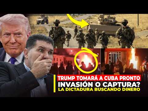 URGENTE🔥 TRUMP prepara INVASIÓN a CUBA? // CAPTURA Inminente // DICTADURA ruega al EXILIO