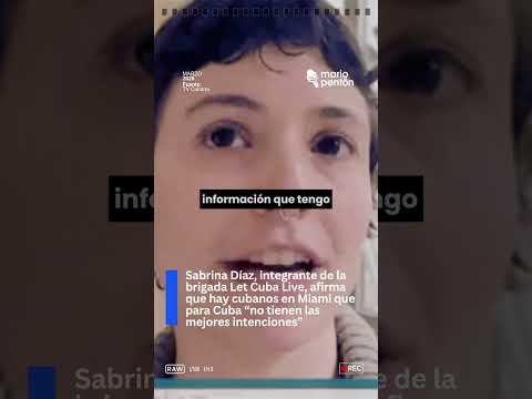 👉No hay lápices para los niños en EE.UU, afirma una de las integrantes de la brigada Let Cuba Live