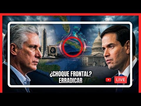 ¿Prepara Díaz-Canel un choque frontal contra EEUU? ▶️Marco Rubio exige ERRADICAR a la Dirigencia
